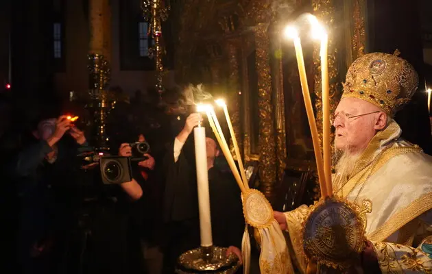 Патріарх Варфоломій у великодній службі закликав до обміну «всіх на всіх» між Україною та РФ