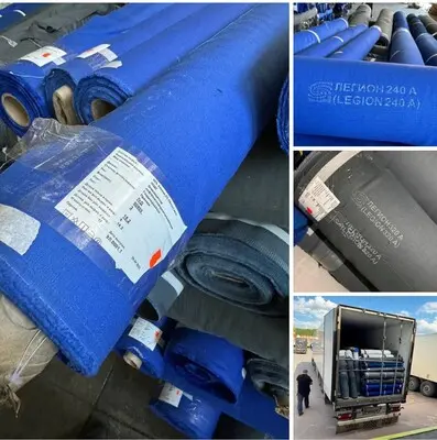 Митники заблокували постачання спецтканини з Росії, яку завозили під прикриттям європейського імпорту