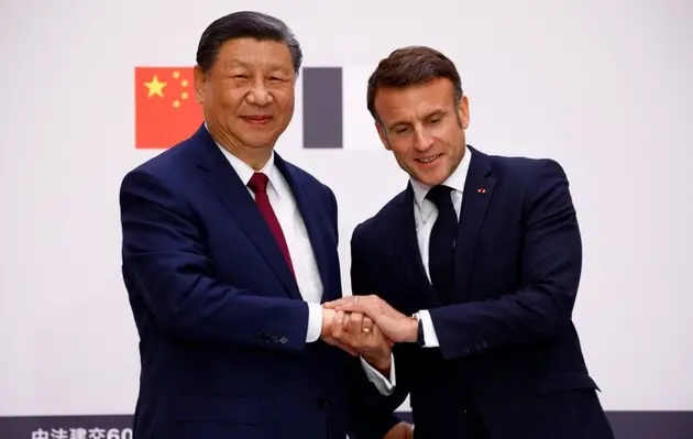 Сі Цзіньпін у Парижі зробив заяви щодо війни в Україні, повторивши, що «Китай не є стороною конфлікту»