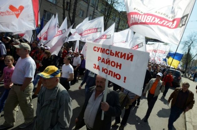ГАИ пообещала пропустить в Киев автобусы с участниками митингов
