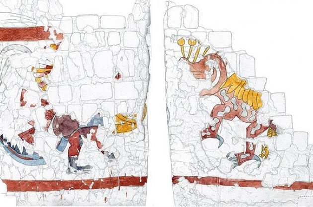 В древнем храме в Перу обнаружен редкий артефакт - оперенный щит