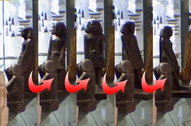 Британські вчені розкрили таємницю обертання давньоєгипетської статуетки