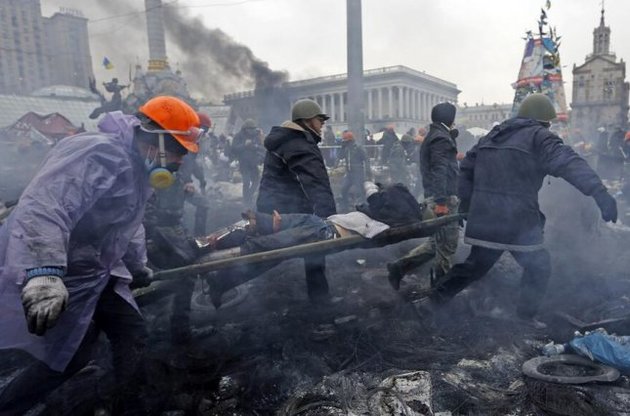 Медслужба Майдану: За день вбито від 70 до 100 осіб