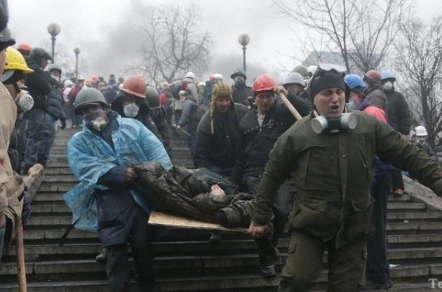 За последние трое суток в Киеве погибли 77 человек