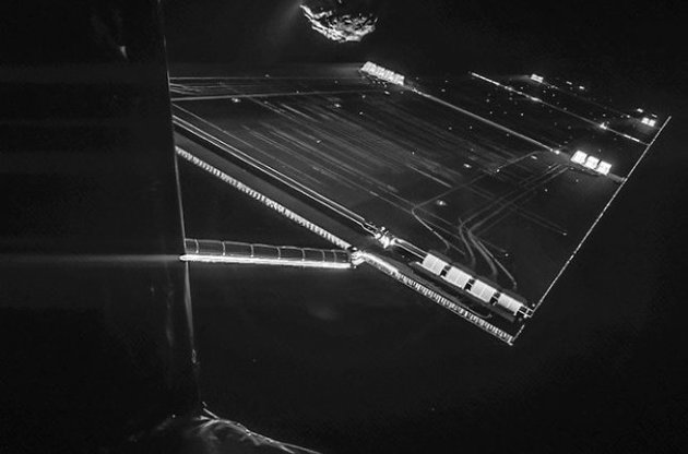 Зонд "Розетта" сделал селфи на фоне кометы Чурюмова-Герасименко