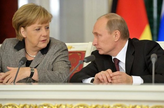 Меркель і Путін розійшлися в оцінках того, що відбувається в Україні