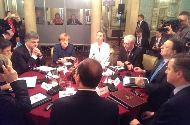 Переговоры Порошенко и Путина в Милане завершились