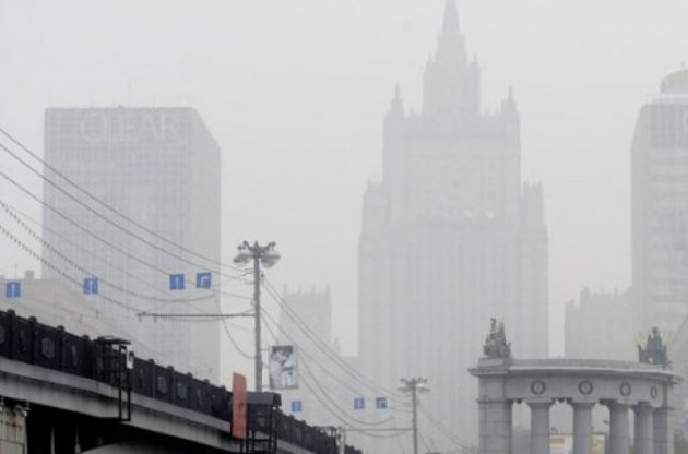 Российские чиновники не нашли причины ядовитого дыма в Москве