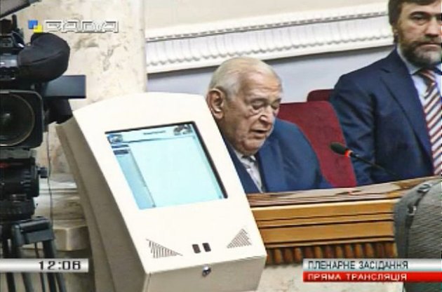 Звягільський відкрив засідання Верховної Ради