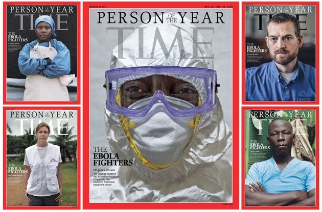Журнал Time удостоил звания "Человек года" борцов с Эболой
