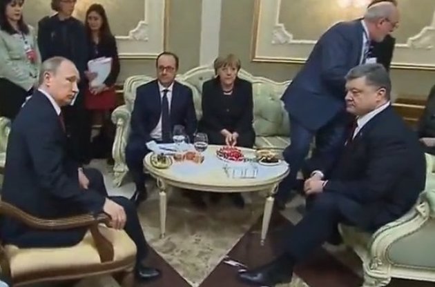 В Минске начались переговоры лидеров Франции, ФРГ, Украины и России