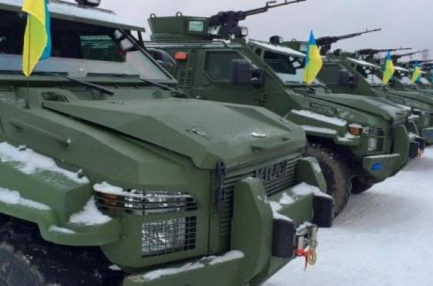 Силы АТО получили 20 новых украинских бронеавтомобилей "Спартан"