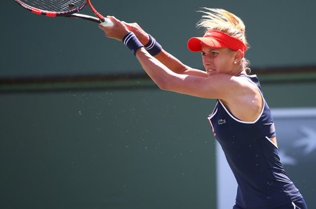 Украинка Цуренко впервые вышла в четвертый круг турнира WTA высшей категории