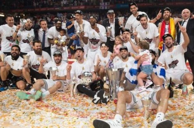 "Реал" впервые за 20 лет выиграл баскетбольную Евролигу