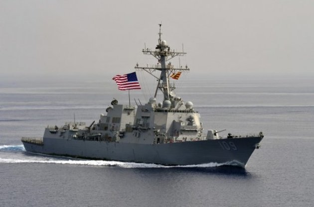 Головний штаб ВМФ РФ повідомив про вхід есмінця США у Чорне море