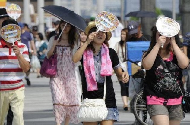 Жертвами аномальной жары в Японии стали 14 человек