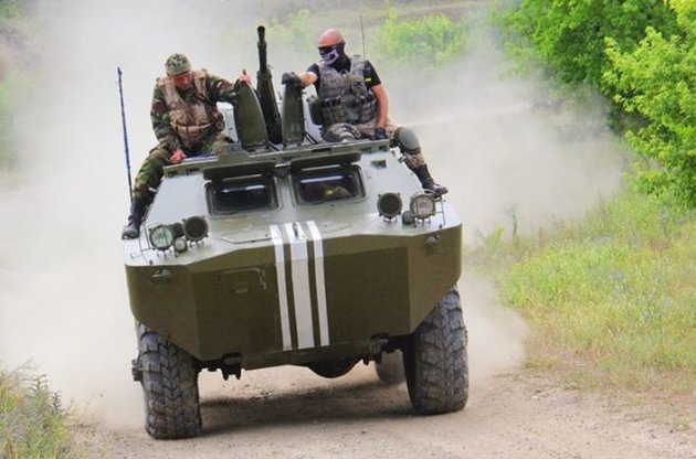 Из танка боевики обстреляли Опытное и Первомайское - пресс-центр АТО