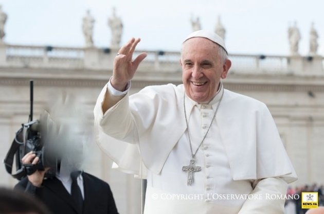 Папа Римский попросил у Бога благословения для Украины