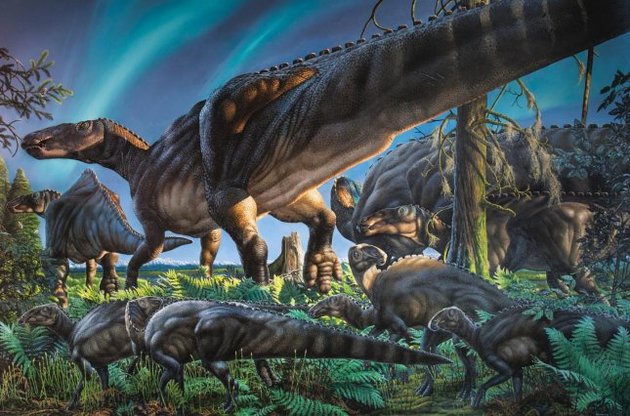 На Аляске обнаружили останки уникального арктического динозавра