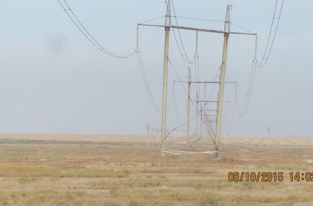 Объемы поставок электроэнергии в Крым восстановлены – Укрэнерго