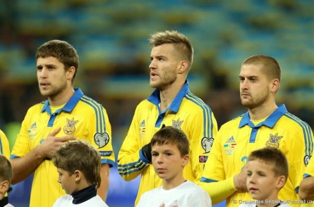 Сборная Украины считается фаворитом плей-офф Евро-2016