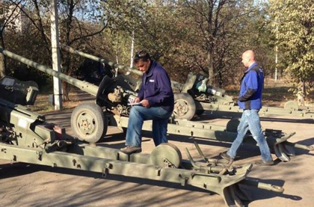 В пресс-центре АТО отчитались об отводе артиллерии в Артемовском направлении