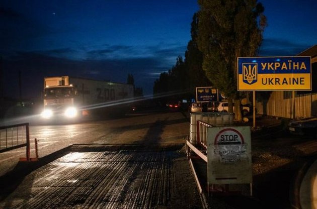 ОБСЕ снова заметила машину с надписью "Груз-200" на украинско-российской границе