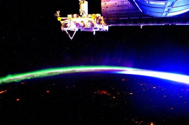 Астронавт NASA опублікував нове фото північного сяйва з борту МКС