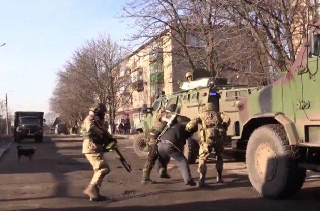 СБУ опубликовала видео зачистки Красногоровки