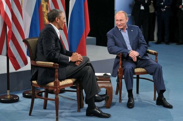 Обама обговорив з Путіним ситуацію в Україні