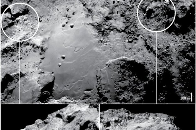 В ESA подтвердили наличие водного льда на комете Чурюмова-Герасименко