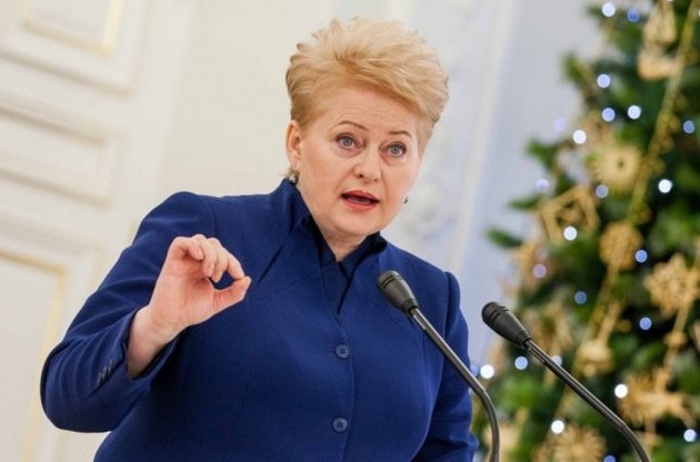 Литва лучше других стран ЕС осознает опасность соседства с Россией – Грибаускайте