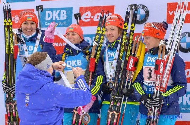 Збірна України з біатлону піднялася на друге місце в Кубку націй