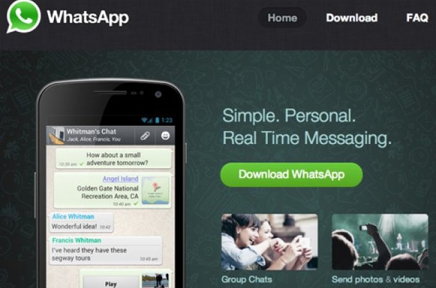 Мессенджер WhatsApp стал бесплатным для всех абонентов
