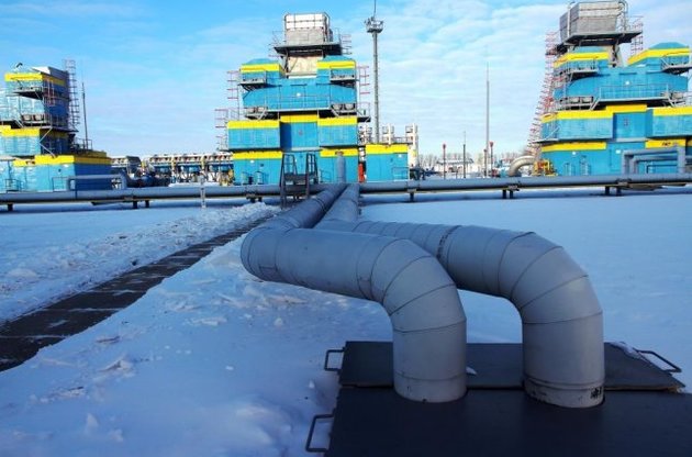 Украина в 2 раза сократила импорт газа в январе за счет запасов в ПХГ