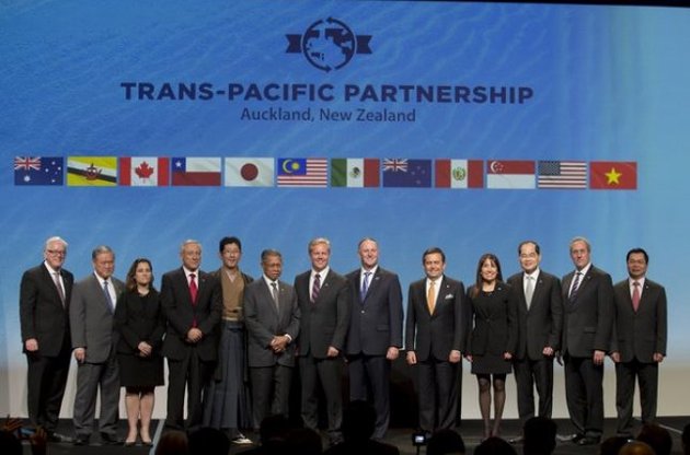 В Новой Зеландии подписали соглашение о Транстихоокеанском партнерстве