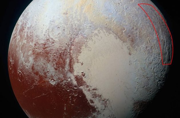 NASA опублікувало фото "крижаного павука" на Плутоні