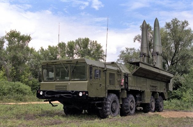Российское военное ведомство показало боевой запуск ракеты "Искандер-М"