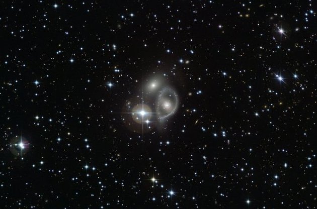 Астрономы получили фото "космического ДТП"