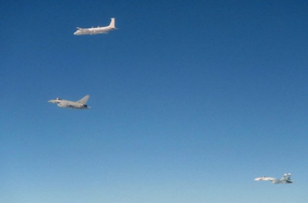 Британські ВПС перехопили п'ять російських військових літаків на кордоні з Естонією