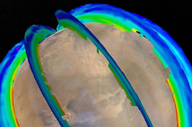Вчені розробили першу карту пилових бур на Марсі