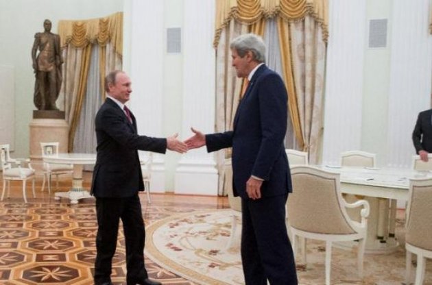 Керрі обговорив з Путіним Україну та Сирію