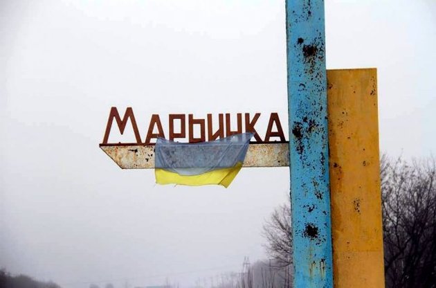 Группа диверсантов боевиков пыталась атаковать опорный пункт ВСУ в Марьинке