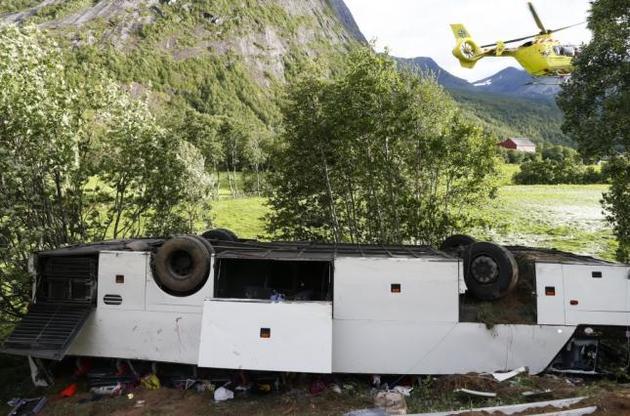 В результаті ДТП з туристичним автобусом в Норвегії госпіталізували 20 українців