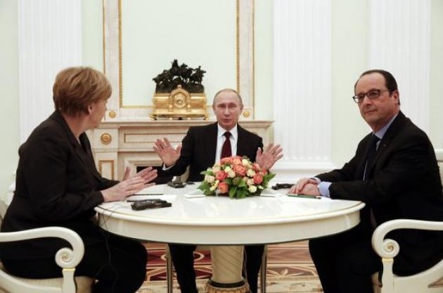 Путин договорился с Олландом и Меркель о разговоре по Украине на саммите G20 – Reuters