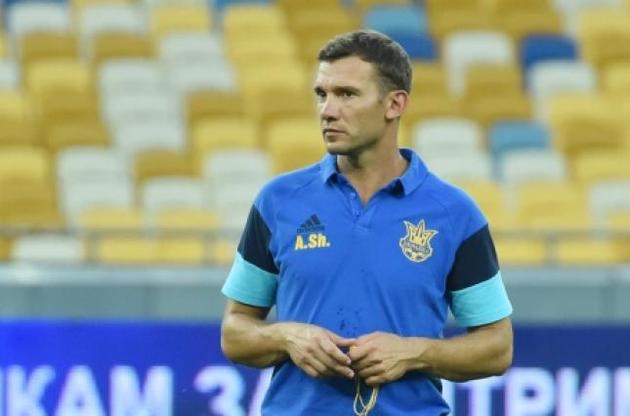 Шевченко отсеял пятерых игроков из состава сборной Украины