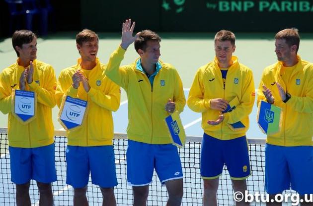 Кубок Дэвиса: сборная Украины поднялась в рейтинге