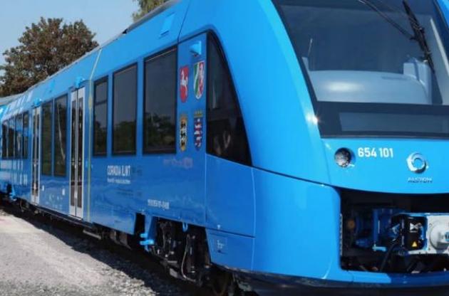 В Германии представили первый в мире водородный поезд
