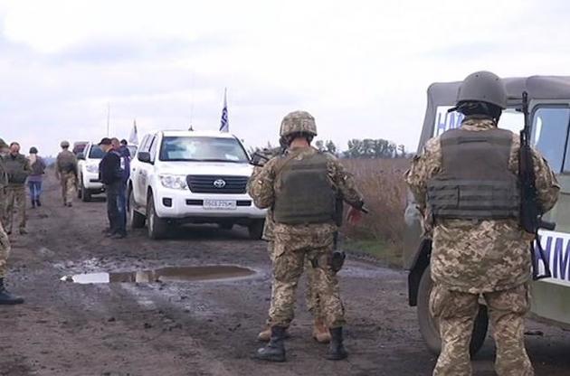 В ОБСЄ заявляють про обмеженість доступу до ділянки відводу сил у Петровського