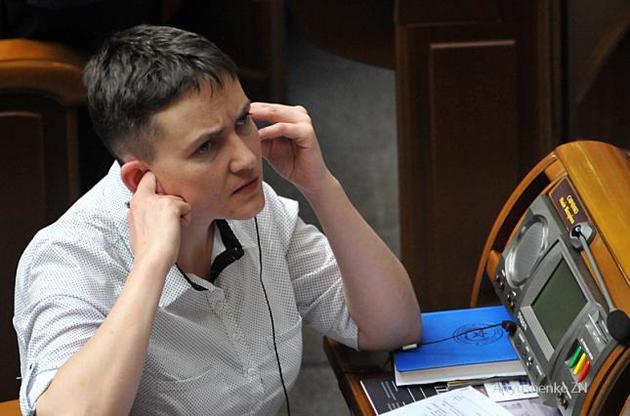 Савченко призналась, что была на оккупированных территориях и общалась с террористами